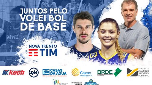 Nova Trento revelando talentos no voleibol feminino - Ano 4