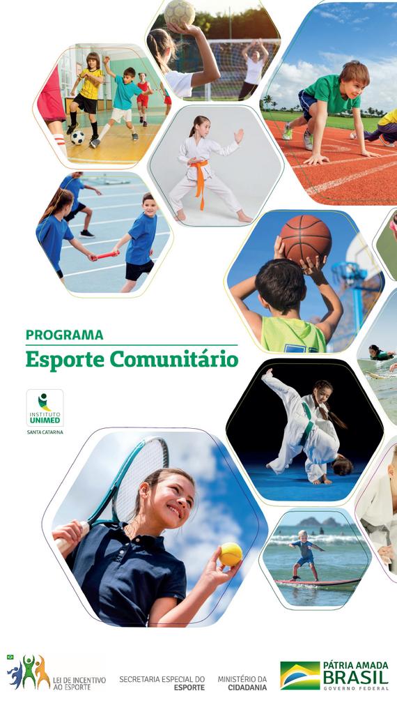 ESPORTE COMUNITÁRIO HANDEBOL E BASQUETEBOL