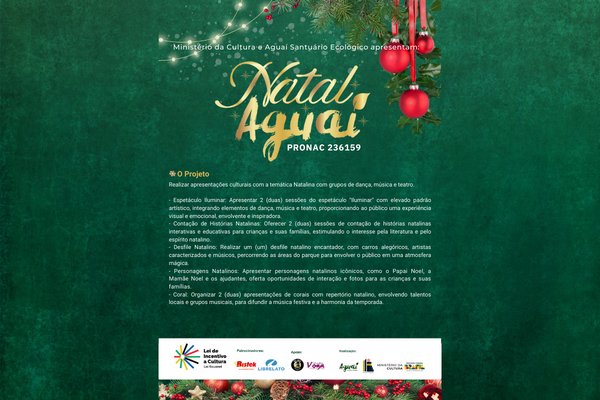  NATAL NO AGUAI