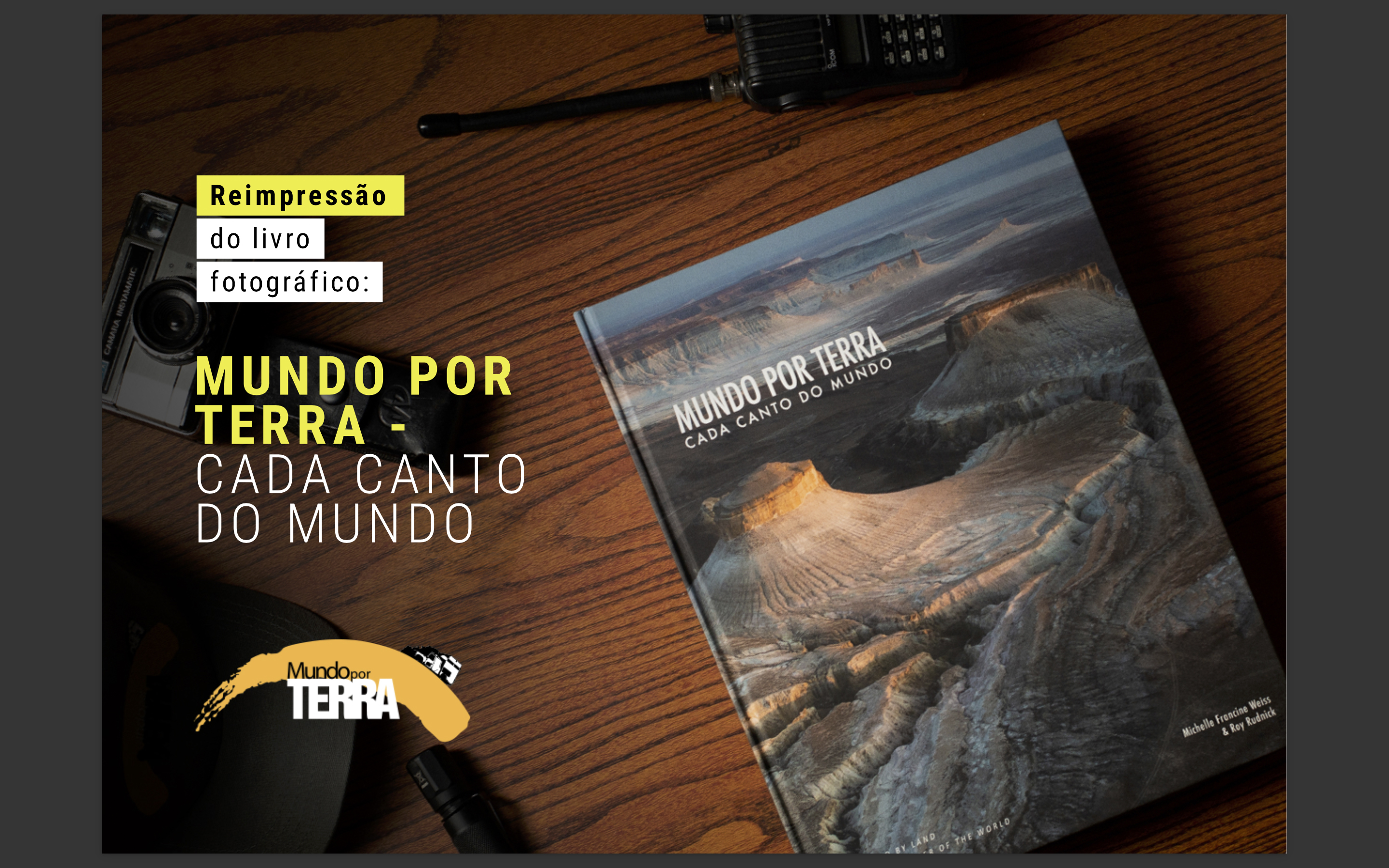 Livro Fotográfico Mundo por Terra